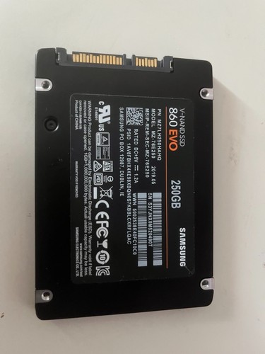 Samsung 860 evo 250gb - samsung,