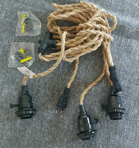 Hanf kabel textilkabel leka - textilkabel,