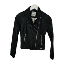 EK11061 Mädchen Jacke von PageOneYoung, schwarz, Gr.146/152