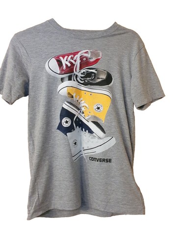 Graues converse shirt - converse, t-shirt