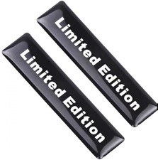 Limited Edition Aufkleber Sticker Emblem Badge Logo Styling Auto Car Schwarz neu