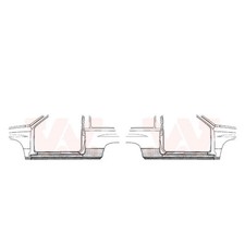 Set Schweller Reparaturblech