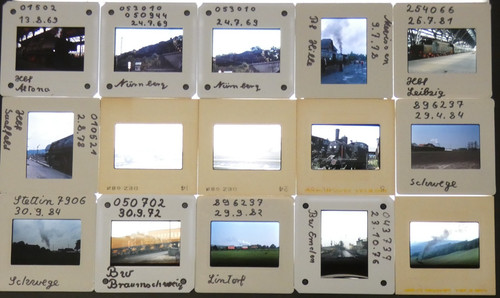 Slides various steam - of,
