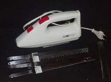 Clatronic EM 2093 Elektromesser mit zwei Messern u. Wandhalterung