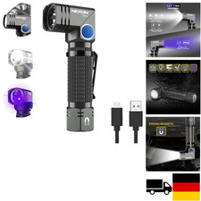 UV-LED Taschenlampe | 395nm Schwarzlicht | 700 Lumen