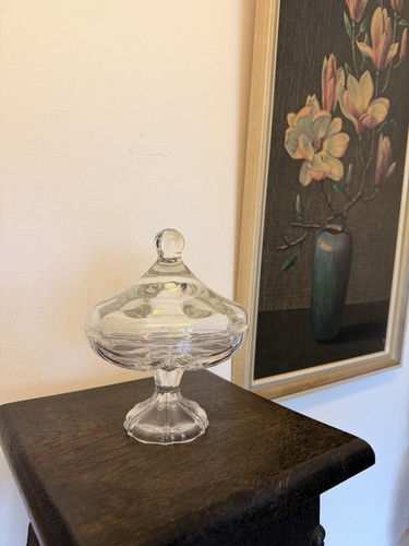 Vintage bonbonniere glasschale - vintage,