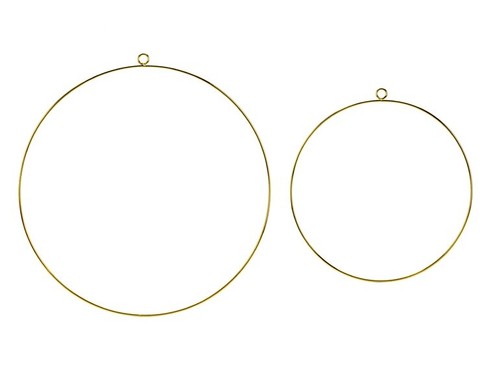 Stk metallringe gold farben - stk,