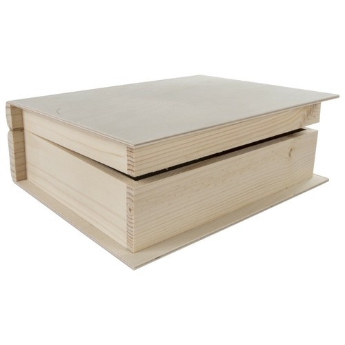 Large plain wooden - large,