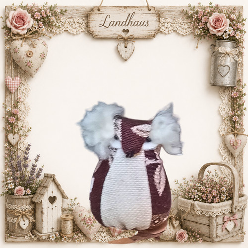 Landhaus eule handarbeit - ♥,