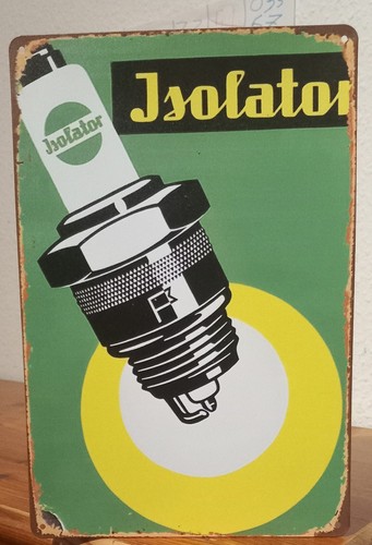 Blechschild isolator - blechschild,