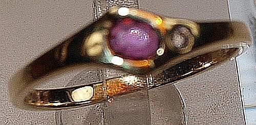Ring gold 333 - ring, 333/-