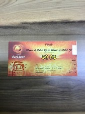 Ticket Eintrittskarte Finale