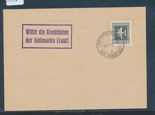 1236) Parolen-Stempel Ichtershausen (Kr Arnstadt) 1958
