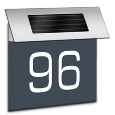 LED Solar Hausnummern