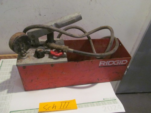 Druckprüfpumpe ridgid typ - druckprüfpumpe,