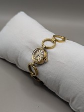 Exquisit Mechanisch Handaufzug Damenuhr Vintage Vergoldet