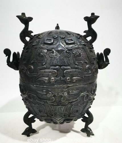 Alte china bronze ware - 12",