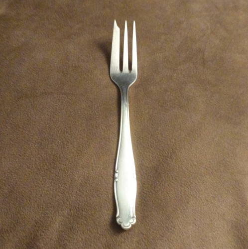 Gabel einzelteil aus silber - gabel,
