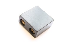 alte Version Stecker Adapter Kabel Verbinder 6A/250V vintage Keramik schwarz