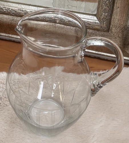 Antik glas krug - glas, karaffe