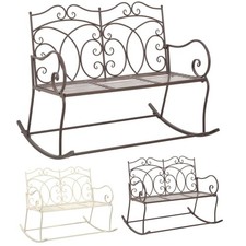  Antik Gartenbank Eisen Bank