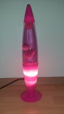 Lava Lampe Pink, Rosa OHNE LEUCHTMITTEL