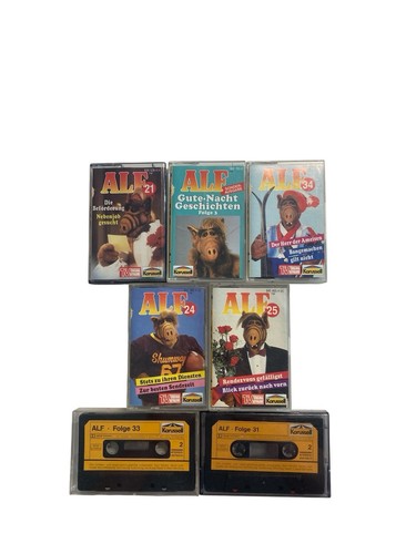 Alf kassetten sammlung - alf,