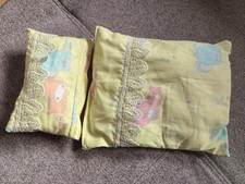 Puppenkissen Decke und Kissen selbst genäht