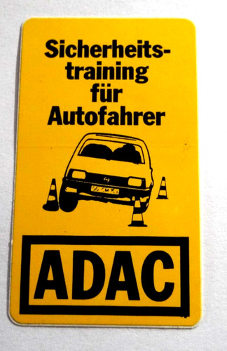 Aufkleber plakette adac - aufkleber-plakette,