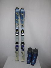 TECNO " SKITTY " SKI JUNIOR ALLROUND CARVER 110 CM + SKISCHUHE GR.: 34 IM SET