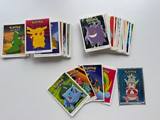 Pokemon Sticker Dunkin Boomer TCG Jahr 2000 Karten Auswahl