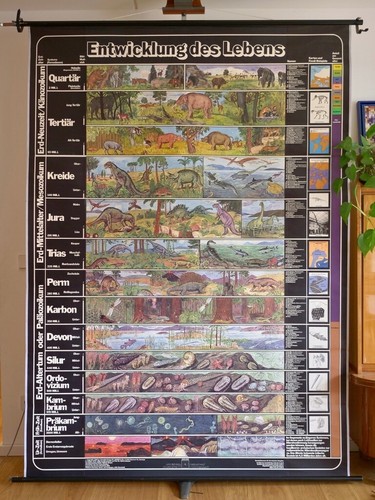 Vintage schulwandkarte - vintage, |