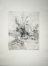 Rolf Lindemann,  Radierung von 1978 o.T.
