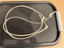 2 Stück Elastische Kordeln / Hartgummi  10 mm dick beige Gummikordel, 2 x 60 cm