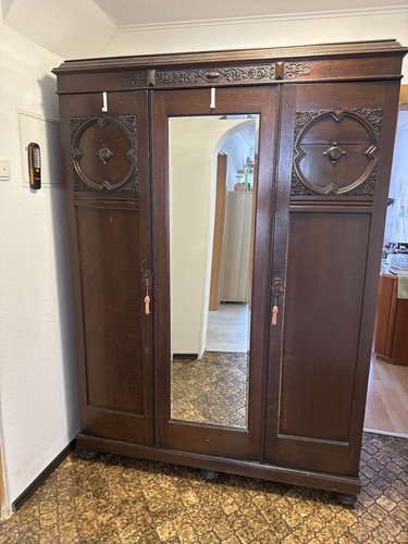 Antiker kleiderschrank 1900 - kleiderschrank,