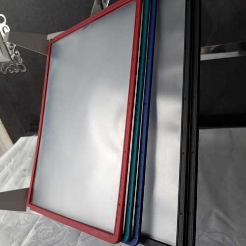 Sichttafelsystem mit 5 - ,