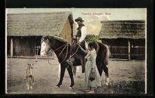 Ansichtskarte Gaucho tomado Mate 