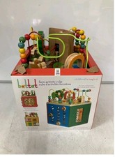 Massivholz Bauernhof Aktivitätswürfel für Kleinkinder - fördert fantasievollen Lernspaß