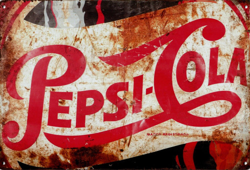 Blechschild pepsi cola 20x30cm - blechschild,