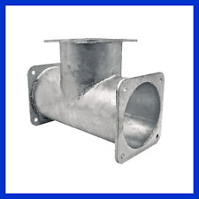 T-Stück 3 x 6" Flansch Gülle