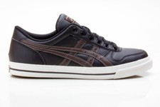 Asics Aaron H934Y 9028 Unisex Sneaker Schuhe schwarz-dunkelbraun