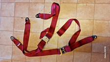 Corvette C1 Sicherheitsgurte rot original Bj. 60
