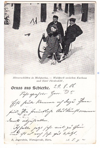 Gruss aus schierke hotels - ak,