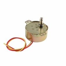 5 U/min Wechselstrom-Synchron-Getriebemotor 230V 4W, 50mm, 20cm Anschlussleitung