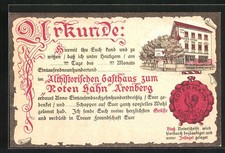 Künstler-AK Arenberg