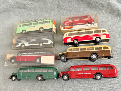 Brekina bus oldtimer - 8x,