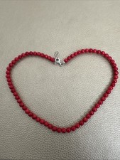 Halskette mit roten