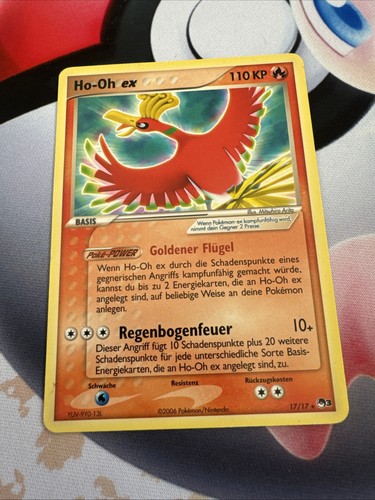 Pokémon karte 17 - pokémon, ho-oh