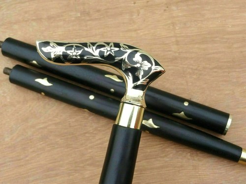 Vintage stil designer gehstock - vintage,