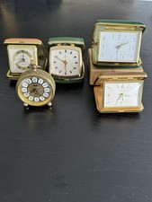 Alter Reisewecker EUROPA -JUNGHANS-Funktioniert Antik- 50er Jahre / Konvolut